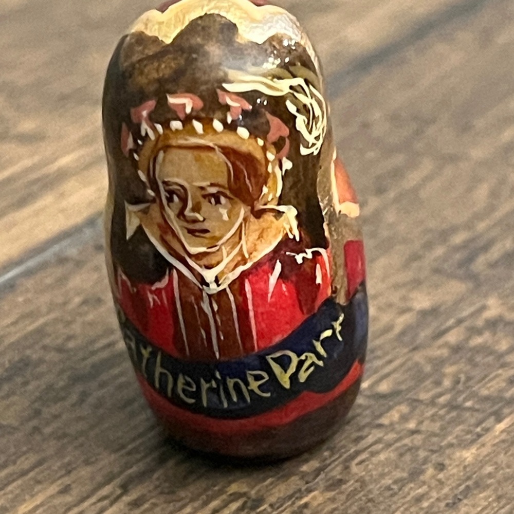 Matryoshka Vintage Russian H Clever Henry  The Eighth Wives Limited Rare-Signed - Picture 16 of 17